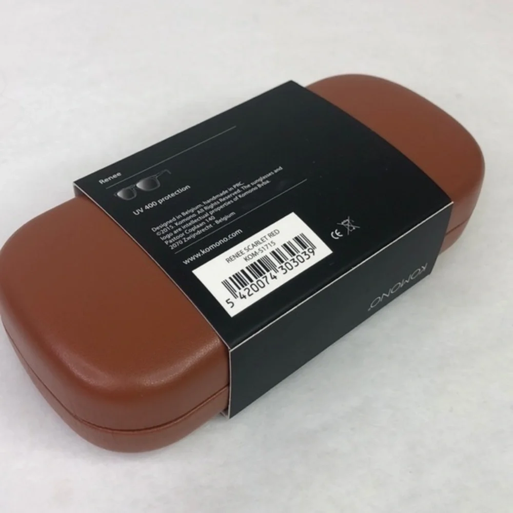KOMONO Renee Scarlet Red Sunglasses (NEW)